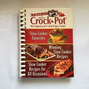 Vintage Rival Crock Pot 3 Books in 1